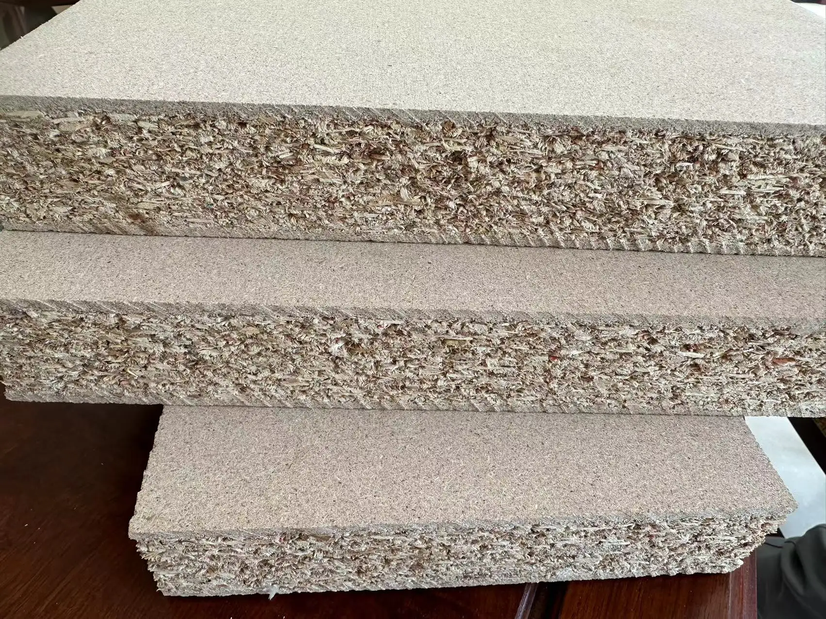 Melamine Particle Board Chipboard Wood Grain Veneer Chipboard Sheet Flakeboard Laminated Particle Board