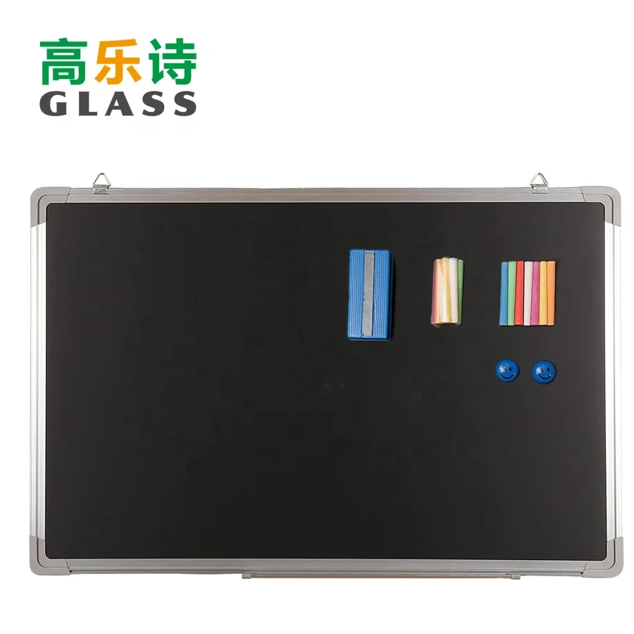 Blackboard aluminum frame board, dry erase magnetic teaching board  for Home Office & School Supplies