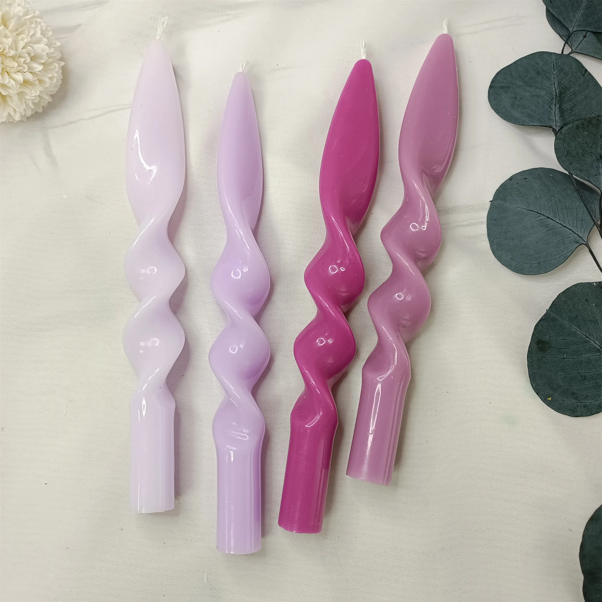 Производитель свечей, парафиновая вихревой свеча, свадебный ужин, домашний декор, спиральная свеча, длинная свеча, конусная свеча