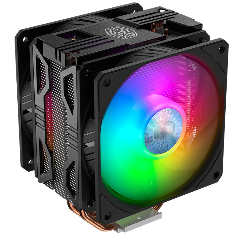 Кулер Master T400 для процессора кулер с RGB-подсветкой компьютера AMD AM4/Intel LGA 1200 1151