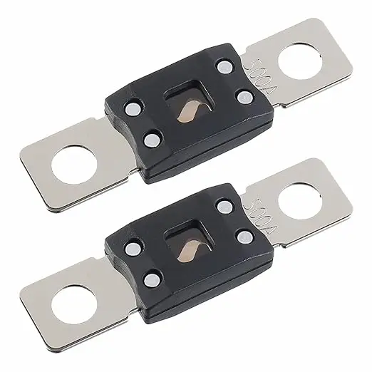 500A Мега высокотоконый предохранитель AMG 500 Amp болт-предохранитель для легковых грузовых автомобилей строительных машин автобусов караванов