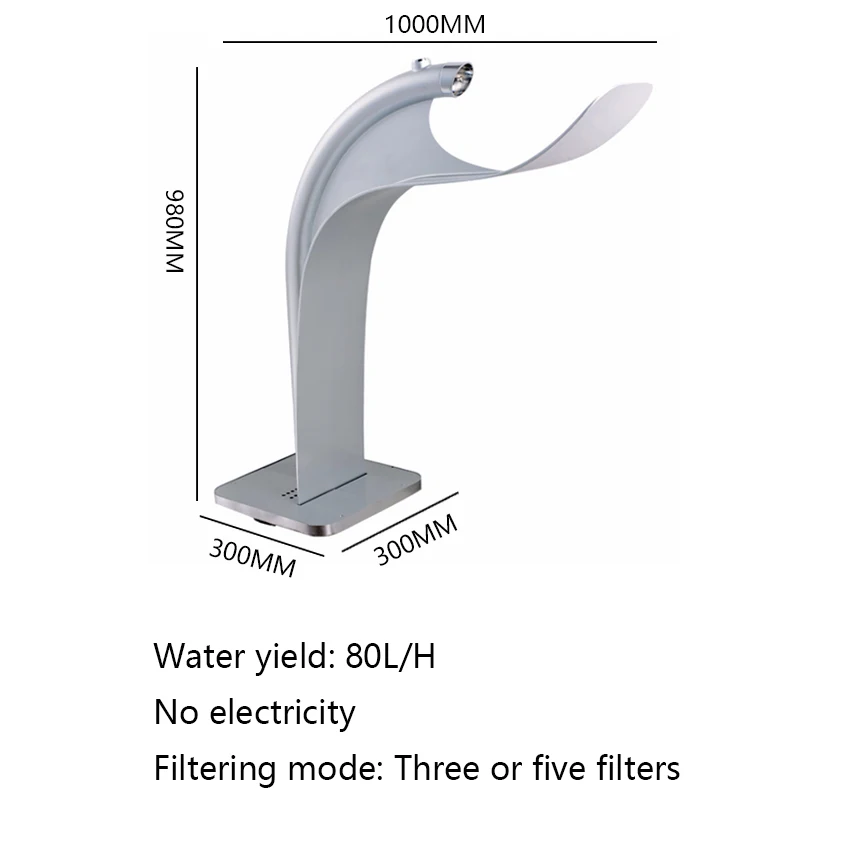 Public directly drinking stainless steel water dispenser stand outdoor cold drinking fountain for playground / park / beach