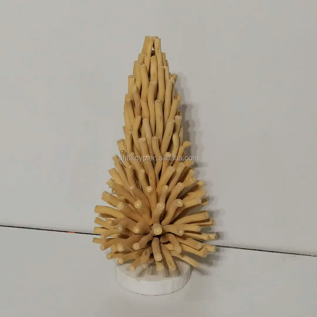 cheap christmas decorations for home and garden natural wooden standing tree