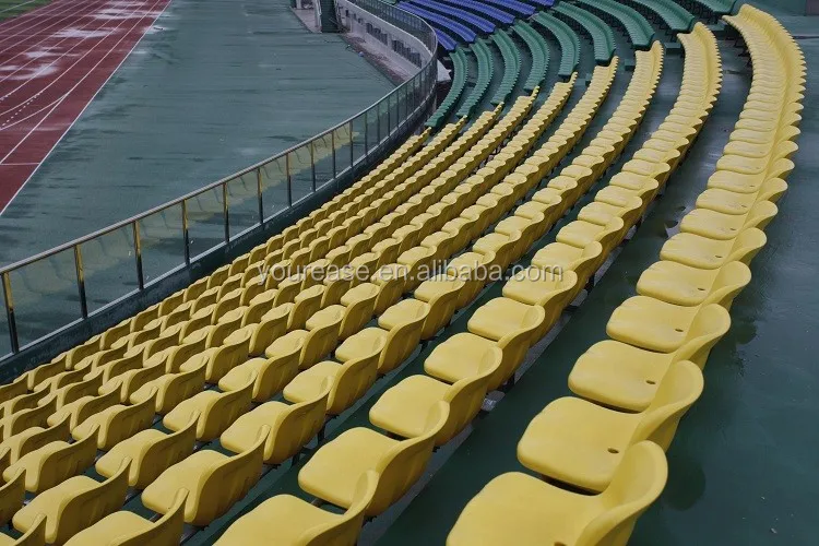 economic HDPE stadium seats gym chairs outdoor sport seat