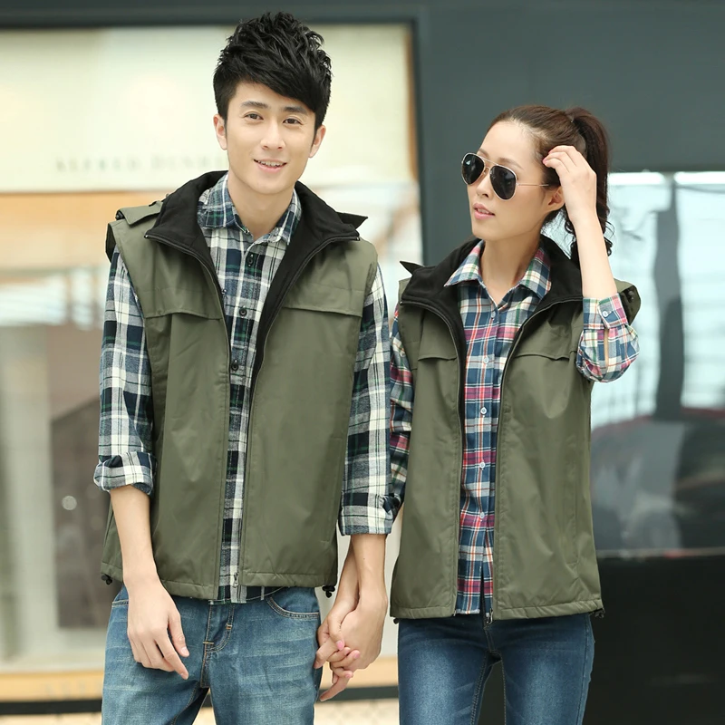 
Low Moq custom men softshell vest waterproof outdoor cooling fleece lining work vest for men 