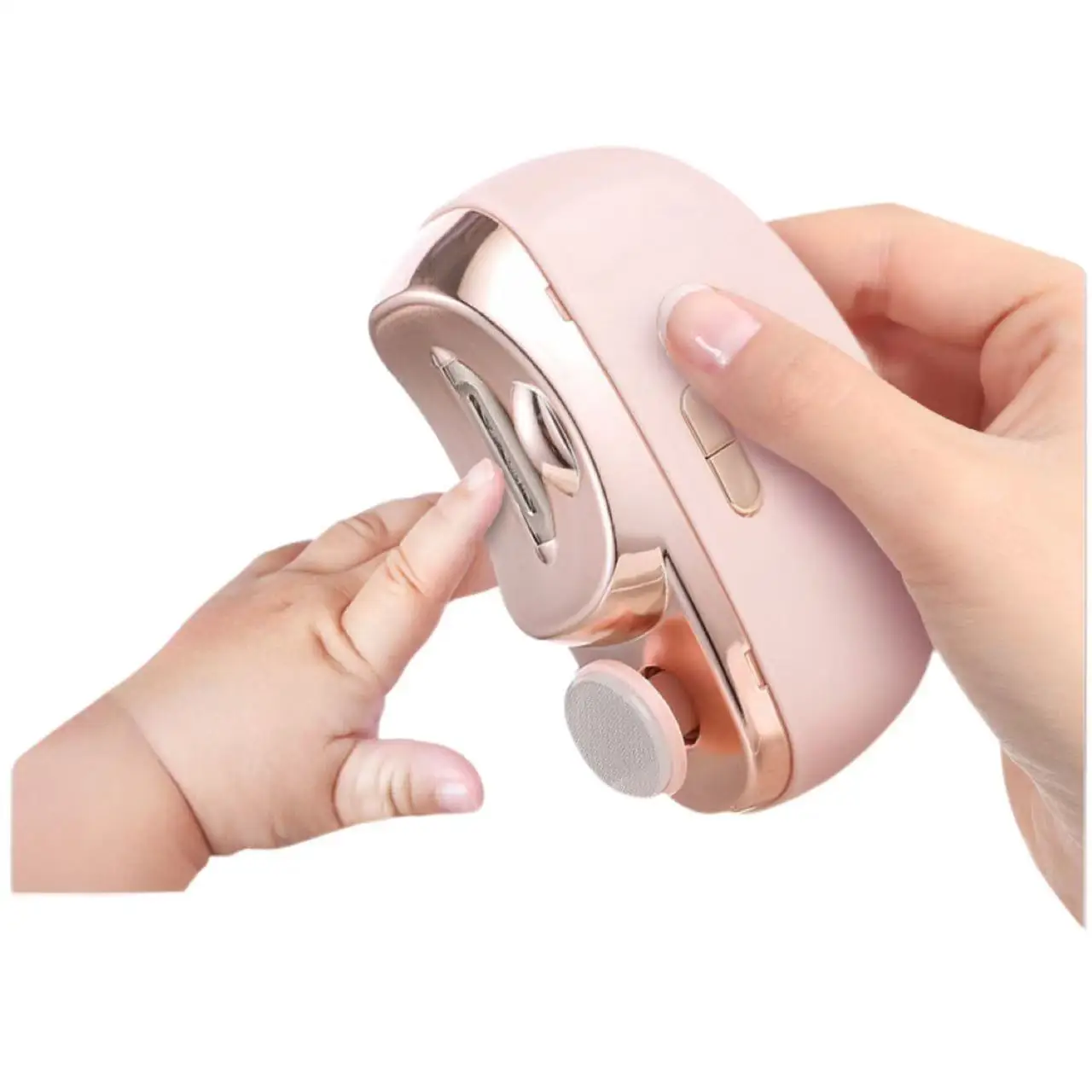 OEM/Odm New Automatic Electric Nail Clipper With Nail Clip Storage For Babies Usb Rechargeable Safety Electric Nail Trimmer