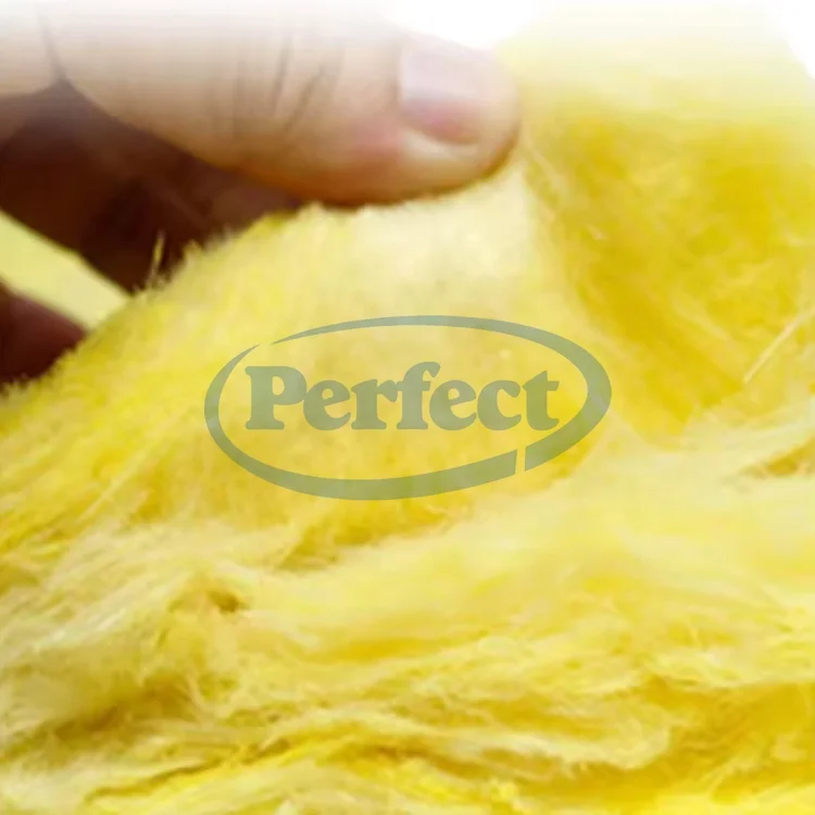 100mm glass fiber wool products glass wool flet/blanket with Aluminium Foil