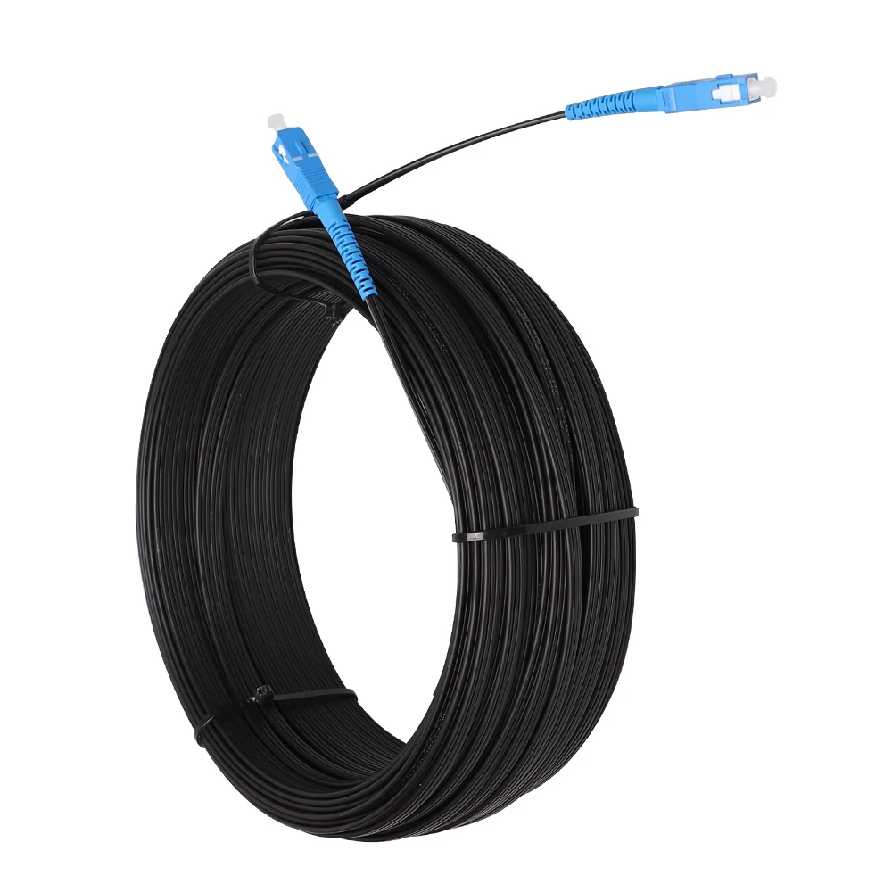 
1core SC/UPC APC Single Mode G657A2 Simplex Indoor outdoor FTTH Drop fiber optic Patch cord 