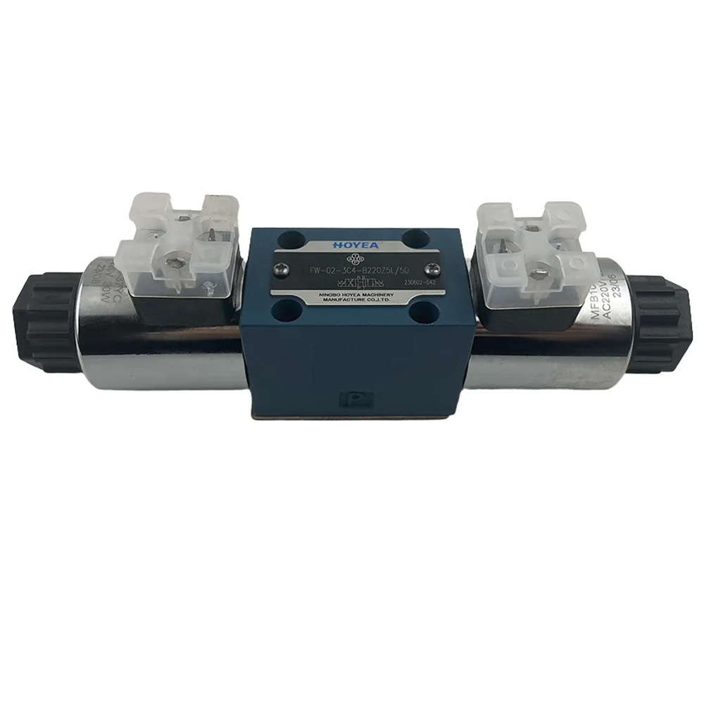HOYEA FW Series FW-02-3C4-B220Z5L/50 Electrical Operated Directional Control Valve Hydraulic Valve