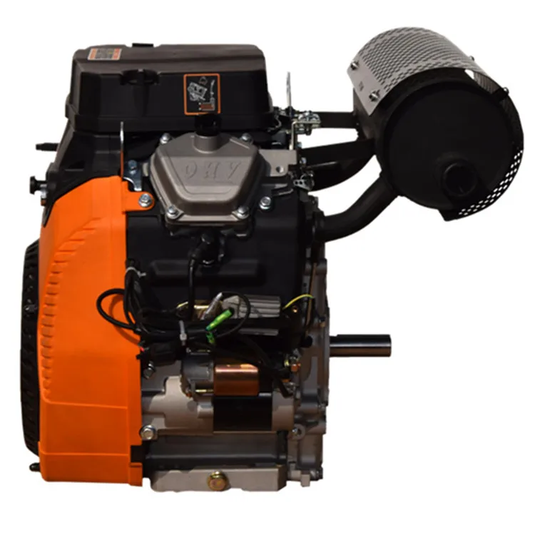 Electric Start LIFAN  2V80 Double Cylinders Gasoline Engine  27HP Keyway Shaft Gasoline Engine With Shaft Diameter 25.4mm