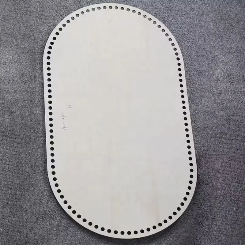 70x40cm Plywood crochet base Moses basket wood bottom for crochet