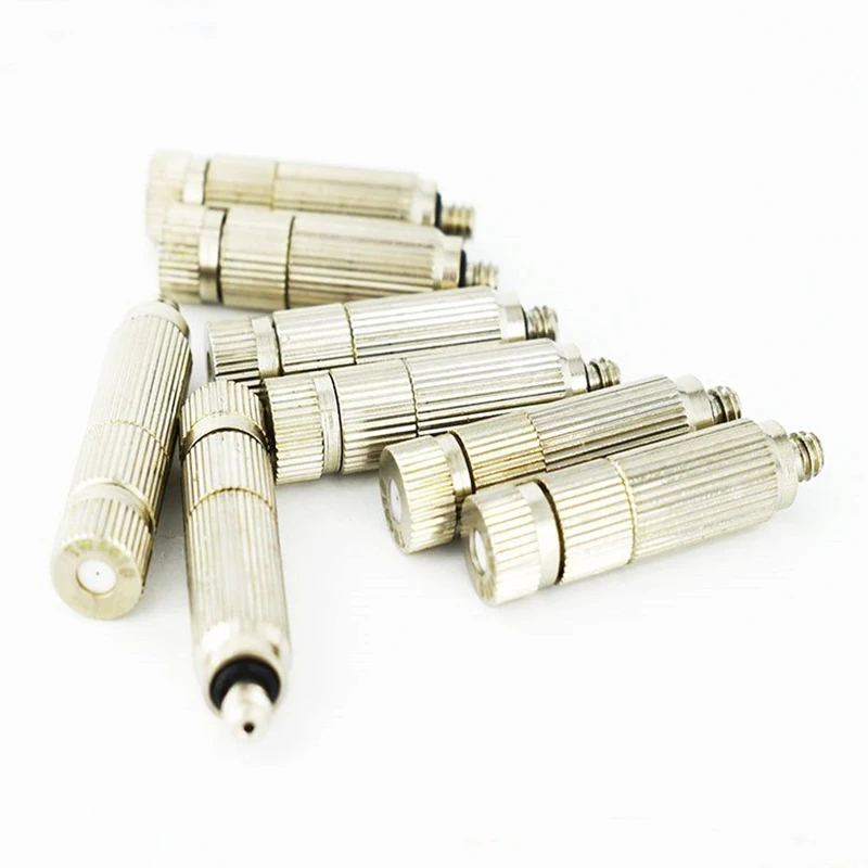 High Pressure Anti-drip Water Fogging Mist Spray Nozzle 20 Microns Stainless Steel Provided Water Tap or Pump 
