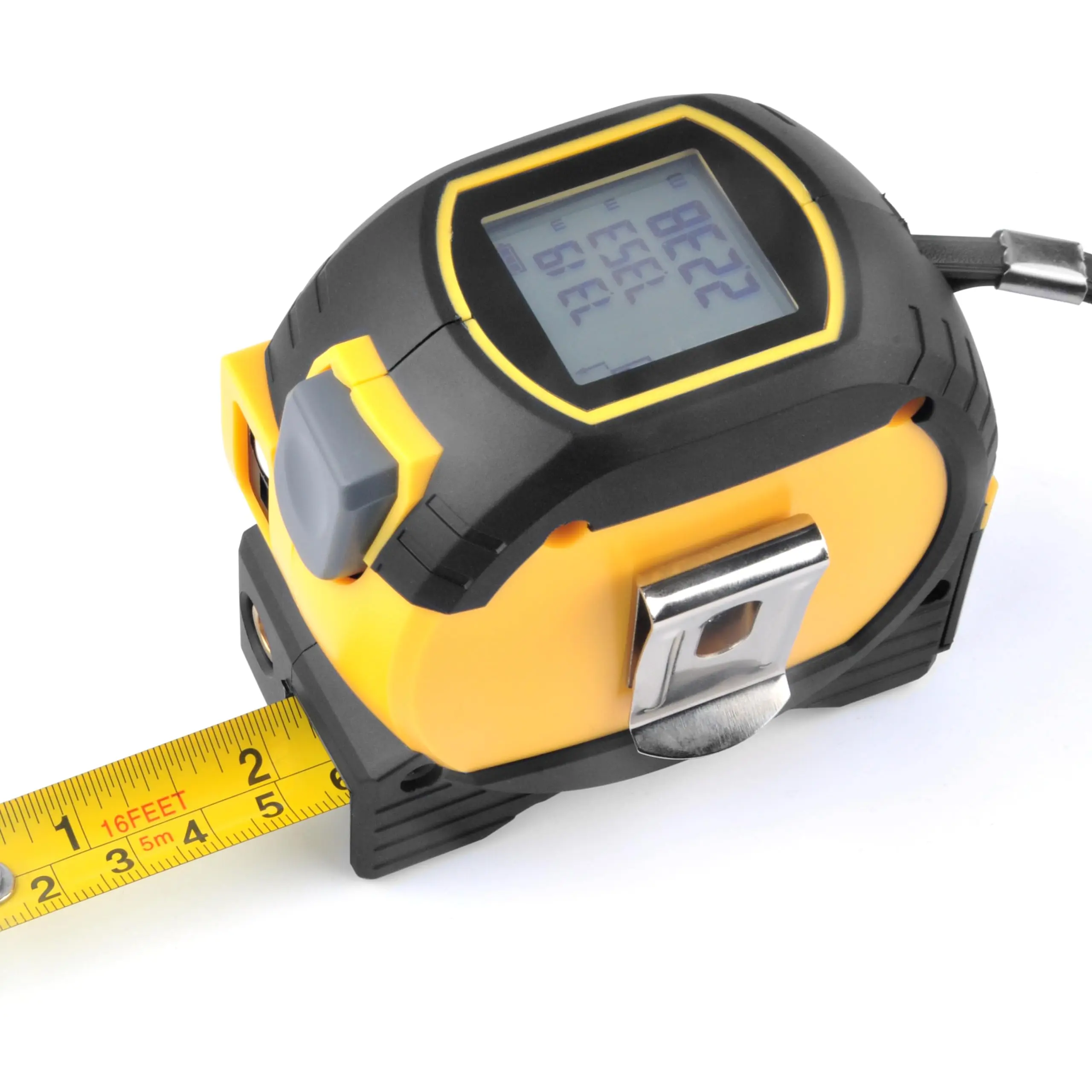 Multi-Function Measuring Tool 3 in1 Digital Measure Roll Cord Mode For Woodworking Laser Measuring Tape Distance Meter