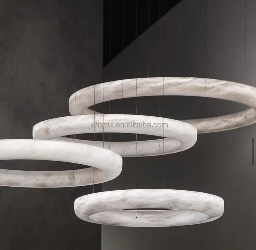 jansoul lighting Spanish stone onyx alabaster modern light for home hotel