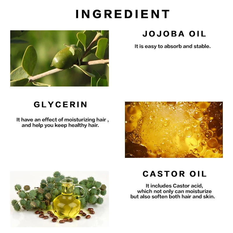 Custom Logo Shine 4C Edge Control Braid Hair Gel For Black Women