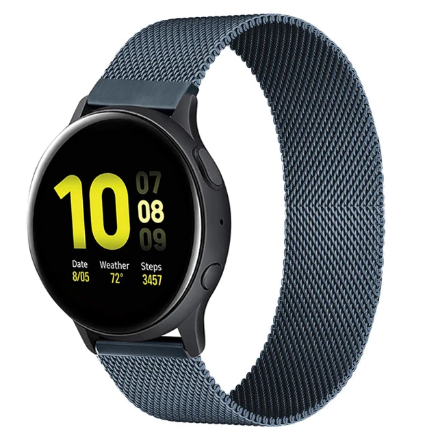 20mm 22mm magnetic strap For Samsung Active 2 40/44mm Gear S3 Frontier bracelet Huawei GT/GT2/2e/Pro Galaxy watch 3/45/42mm band