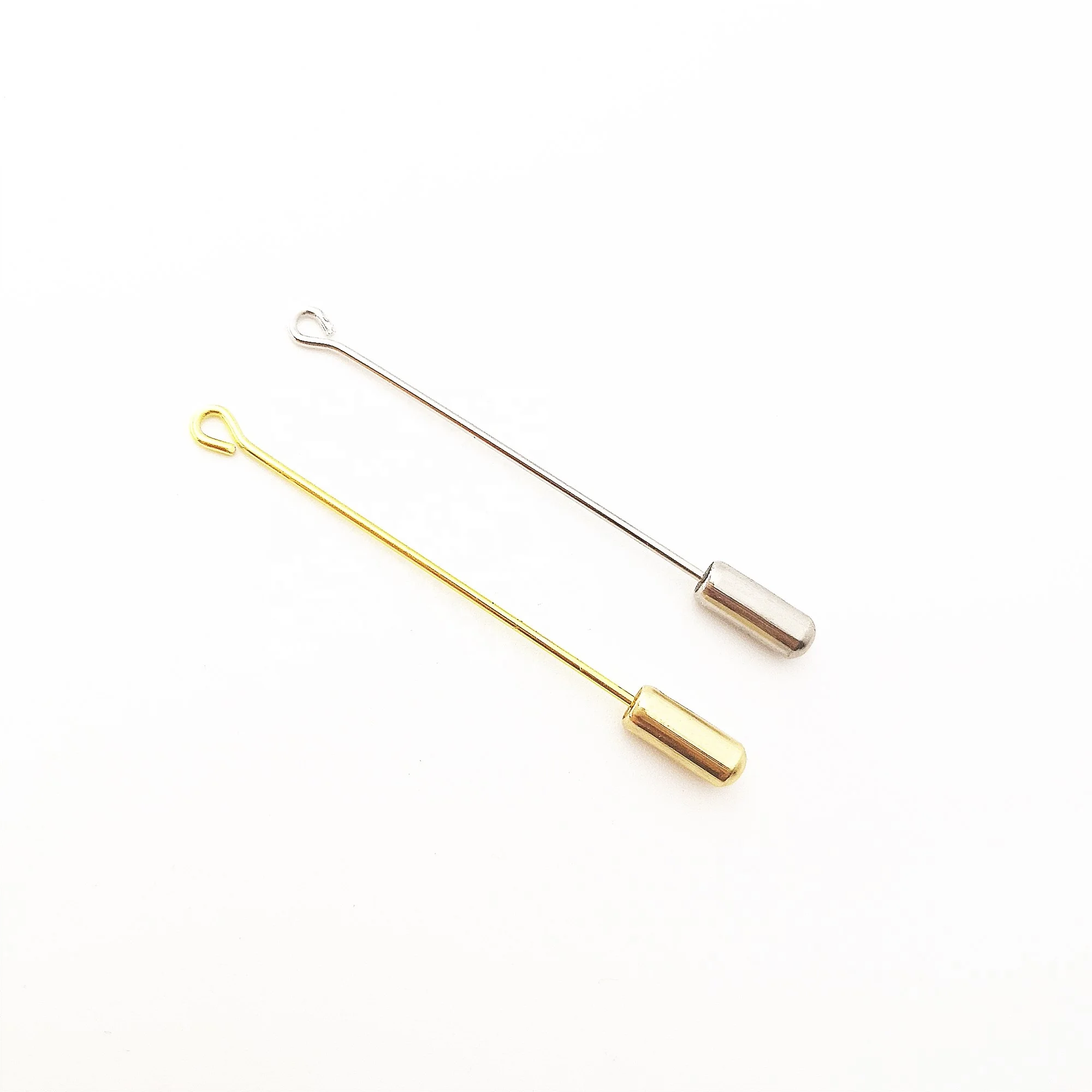 wholesale high quality 1.937 inch safety fashion metal brooch pin DIY brooch accessory