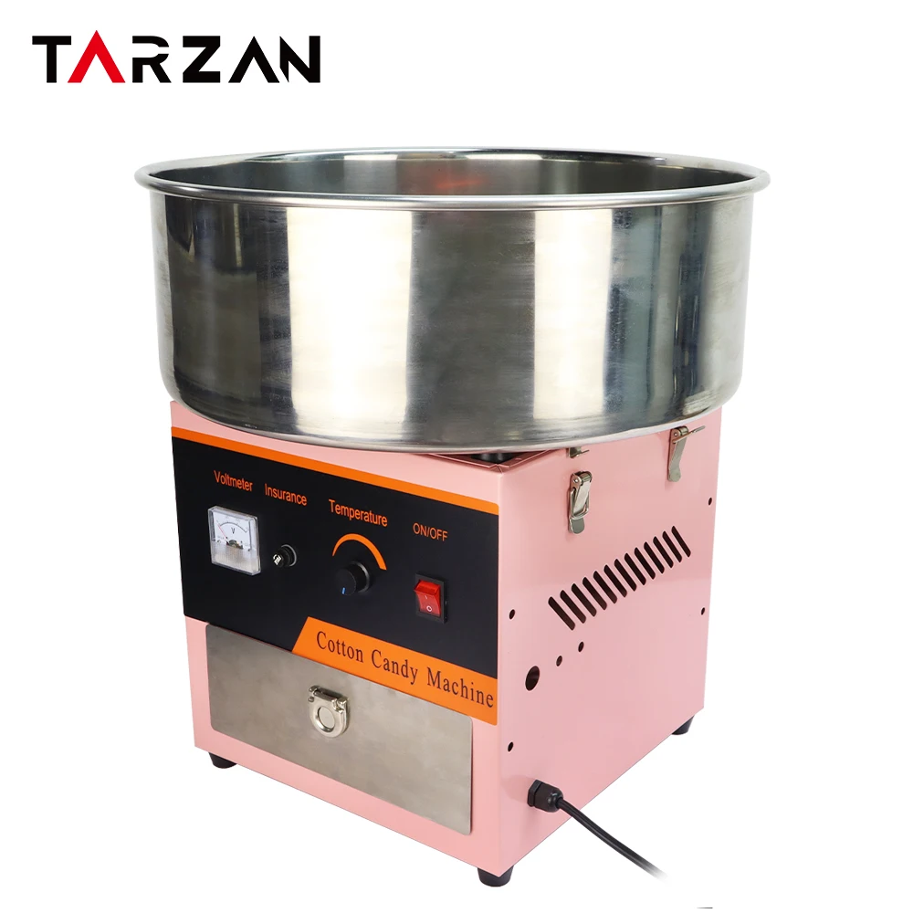 Commercial professional automatic candy floss machine / gas cotton candy maker for sale  maquina de algodon de azucar a gas