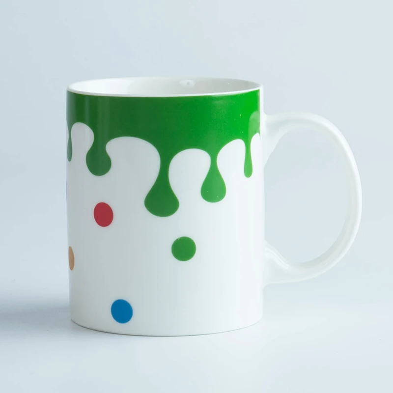 
 Стандартные декоративные керамические забавные кофейные кружки 11 унций на заказ Y0278  