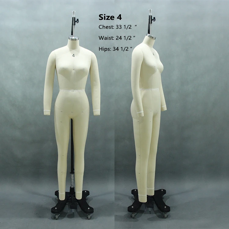JASMINE In stock Size 2 American standard Chest size 32 1/2 inches small bust teenage female tailor dummy mannequins