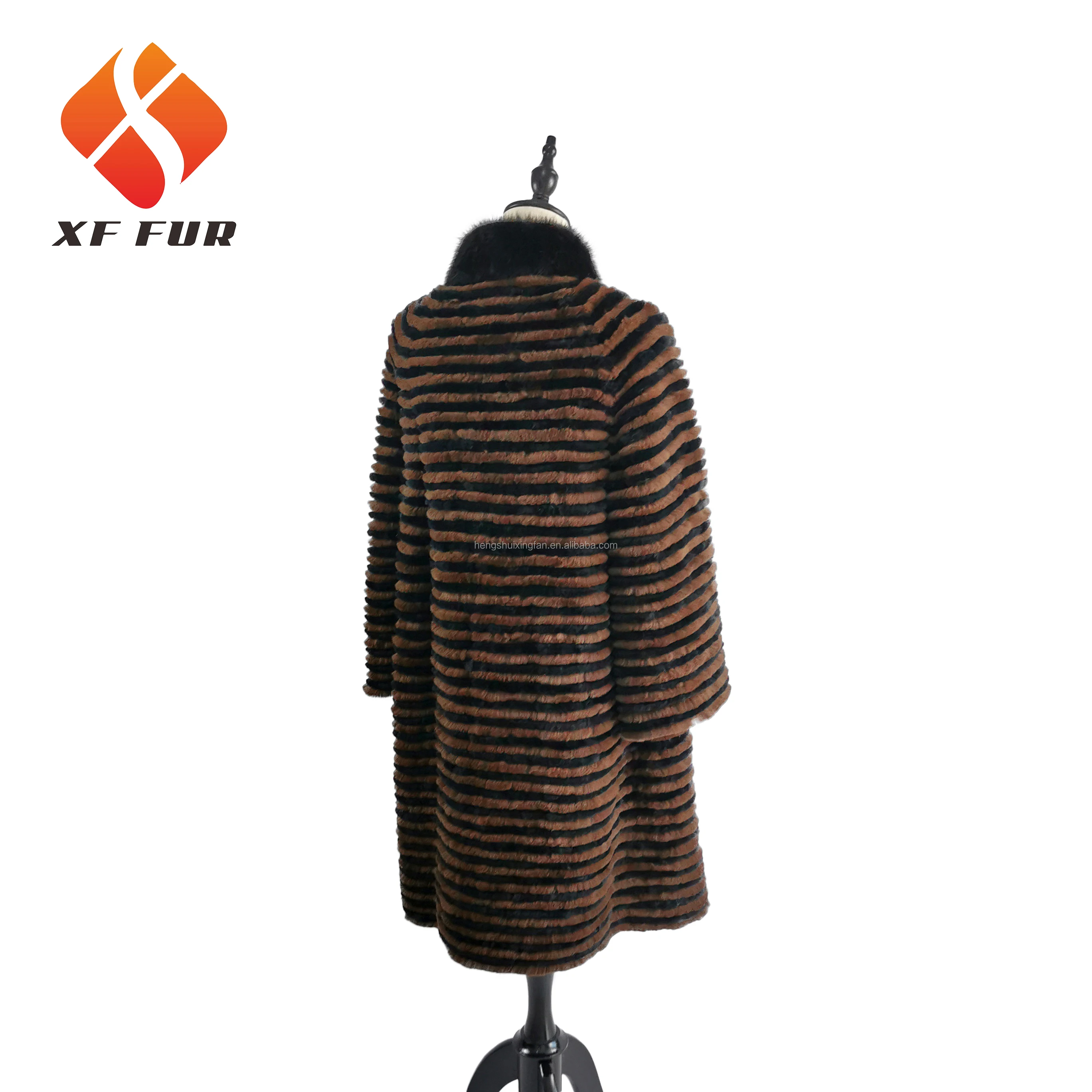 
Hot Sale Factory OEM Service New Fashion Genuine ladies mink knitted fur coats with For Sale 