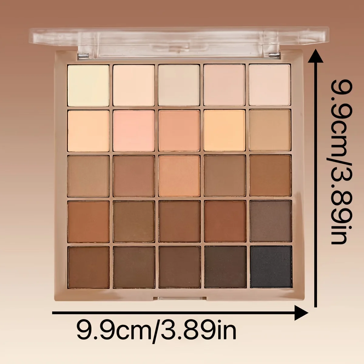 Private Label Eyeshadow Palette 25colors Matte Eyeshadow Palette Neutral Grey Coffee Eyes Cosmetic Shades Natural Makeup Palette