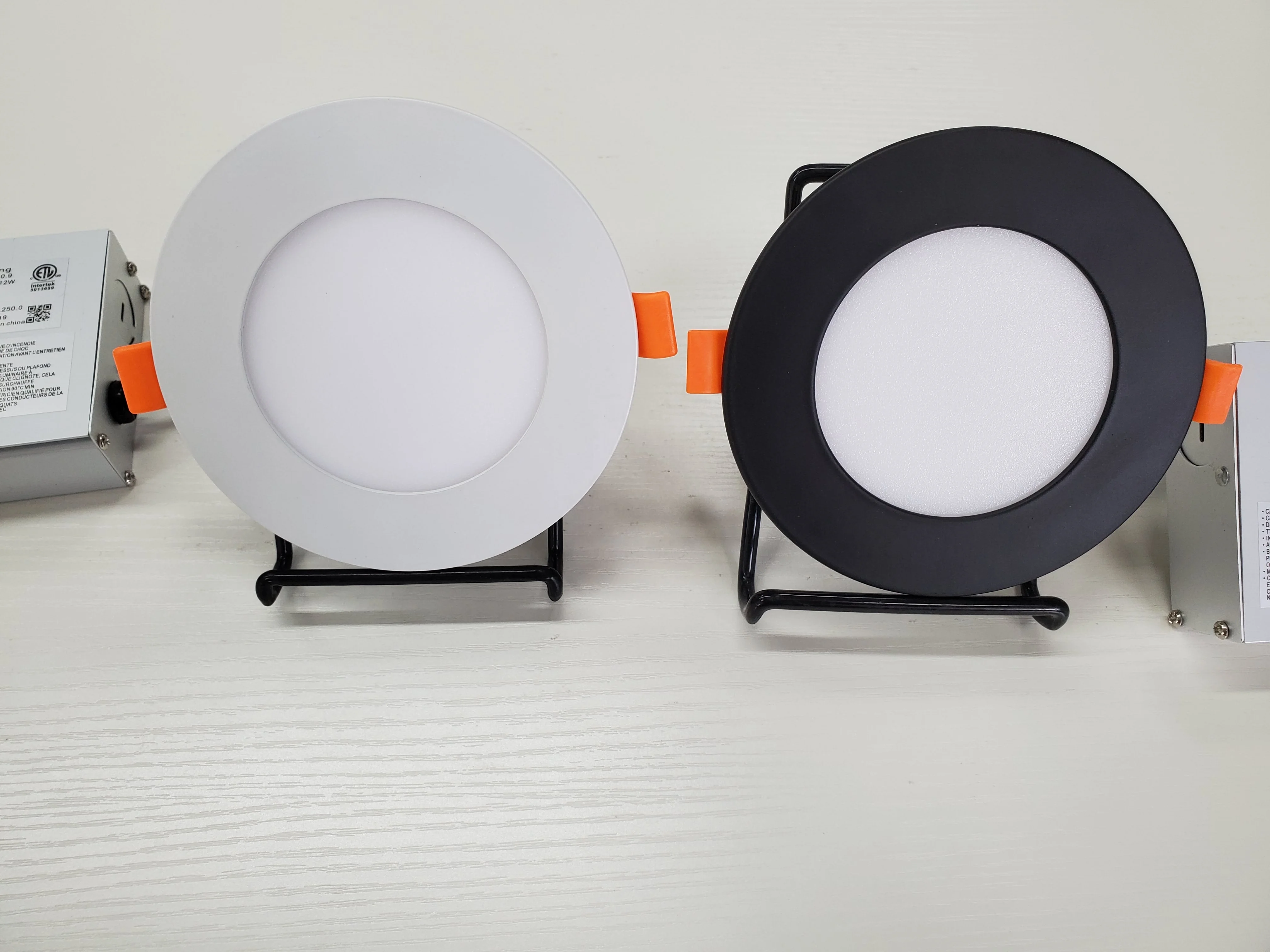 
6 inch 12W three Colors LED recessed panel light ETL using in Canada America round dimmable Recessed LED light 