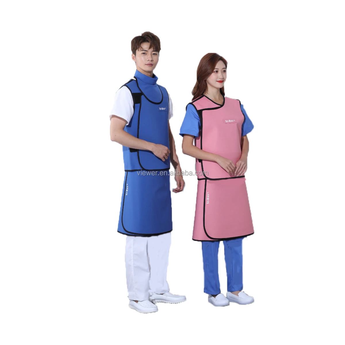 0,5 mmPb $0,35 mmPb медицинский рентгеновский защитный фартук без свинца для пациента с CT