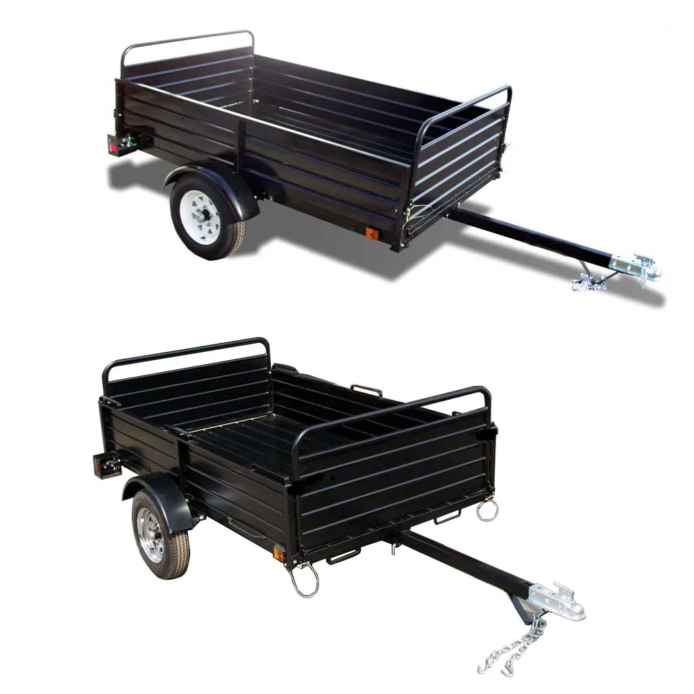 Australia Powder Coating Strong Box Utility Farm Folding Trailer