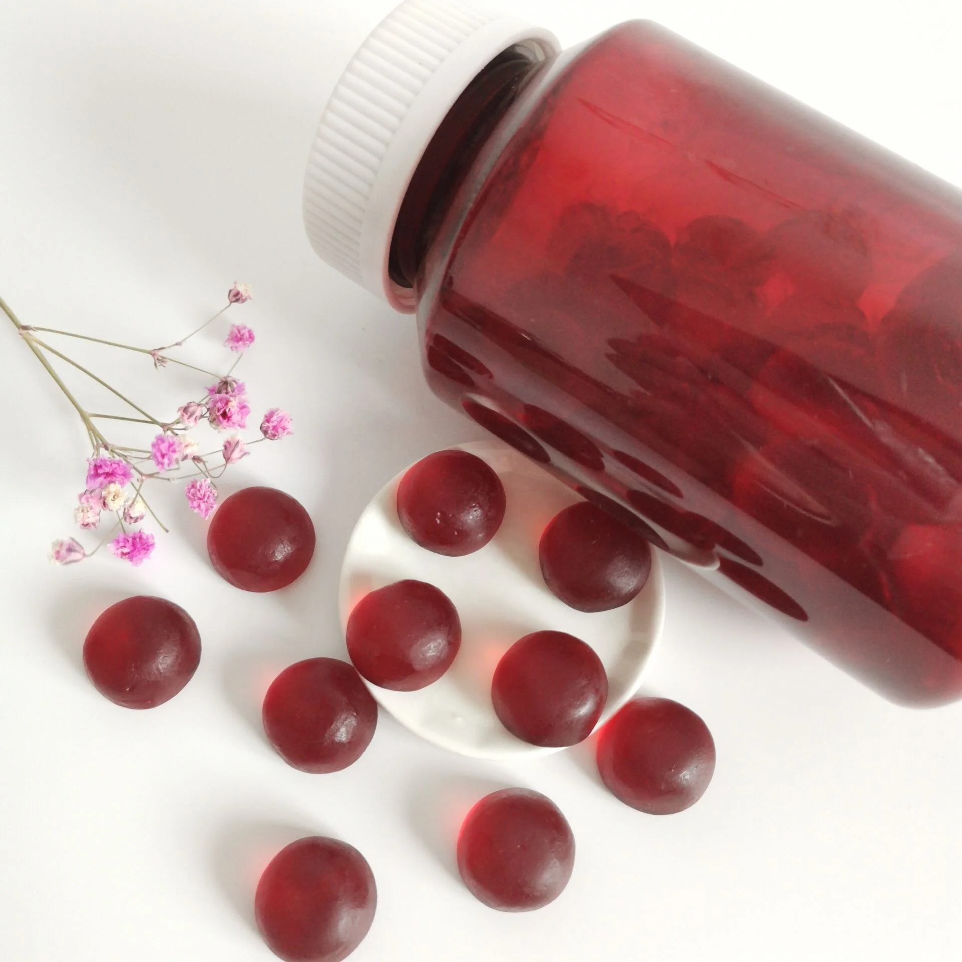 Премиум сорт веганский съедобный яблочный уксус жевательные мармеладки Детокс OEM Private Label