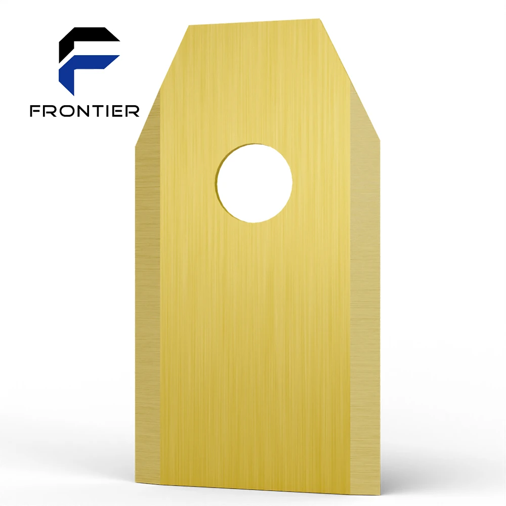 Lawn mower replacement blade 30pcs wholesale robot knife Titanium coating suitable for automotive lawn mowers