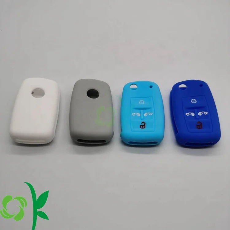 OKSILICONE автомобильные аксессуары силиконовый защитный чехол для автомобильного ключа водонепроницаемый складной стандартных ключей Sharon
