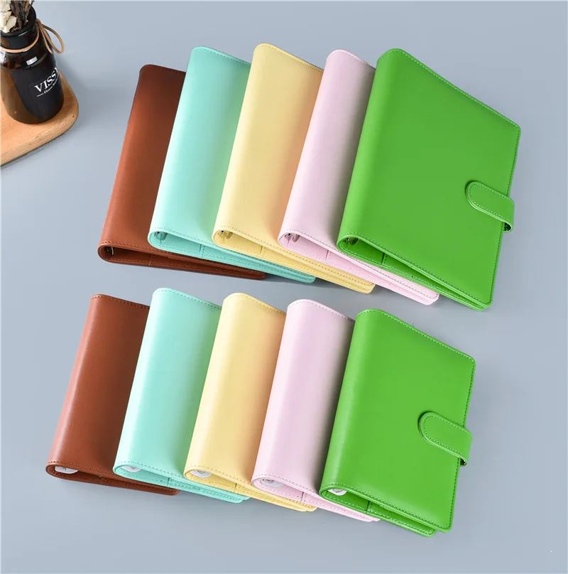 custom 2024 planner budget planner budget binder notebook loose leaf notebook trading card mini binders savings 6 ring a6 binder