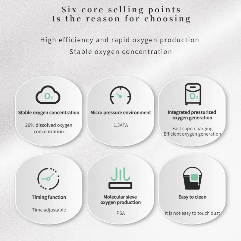 1.3ATA Pressure Household  Arch Zipper Tent Type Hyperbaric Oxygen Chamber Therapy Suitable for Wheelchair Enter HBOT Equipment