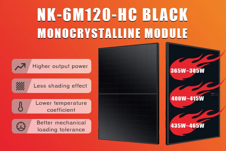 New Design Black 400W Solar Panels 365W 370W 380W 385W EU Solar Panels Black Eu