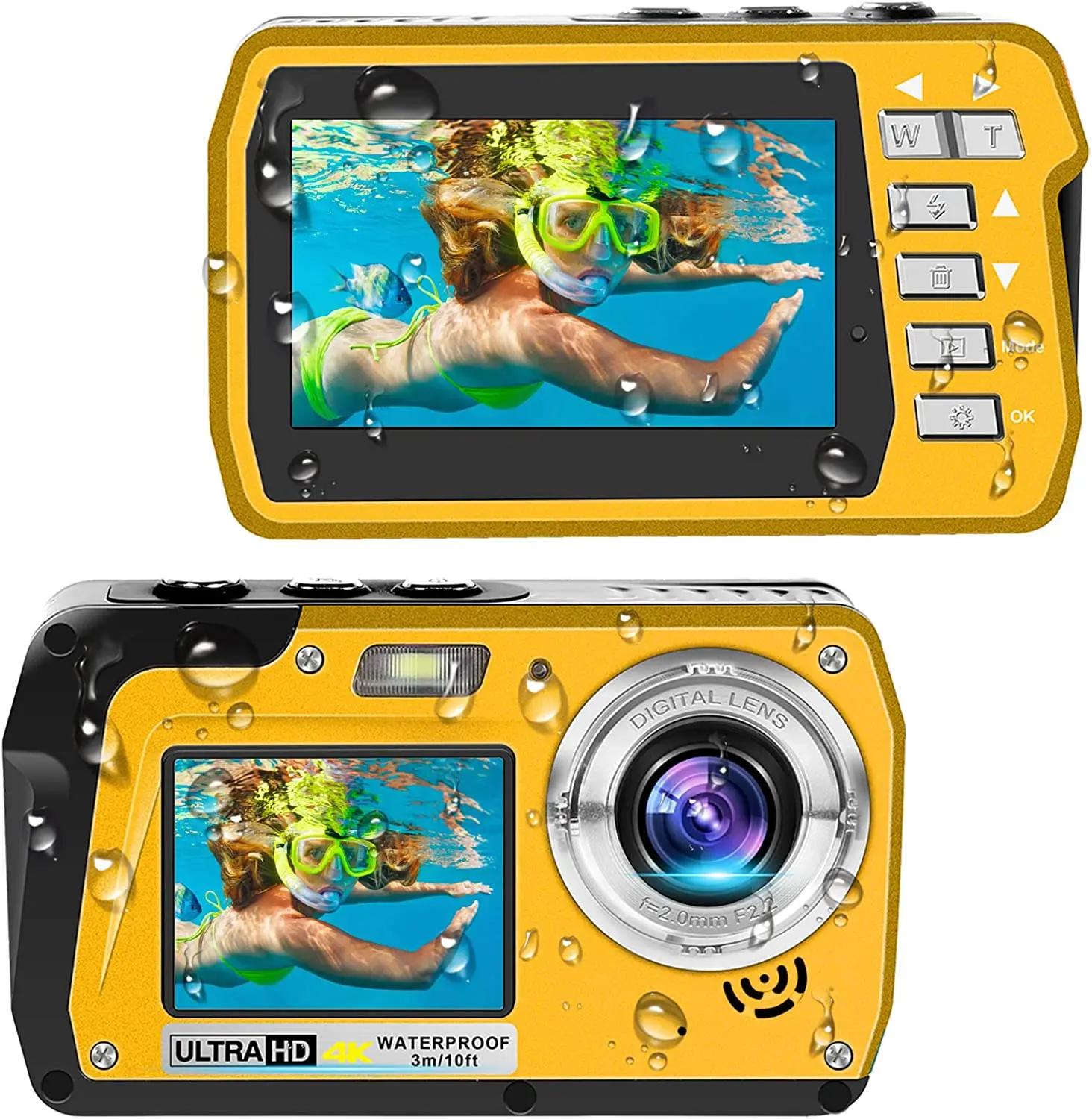 Waterproof Camera Digital 4K Video Camera Streaming Camera Fotografica Professional