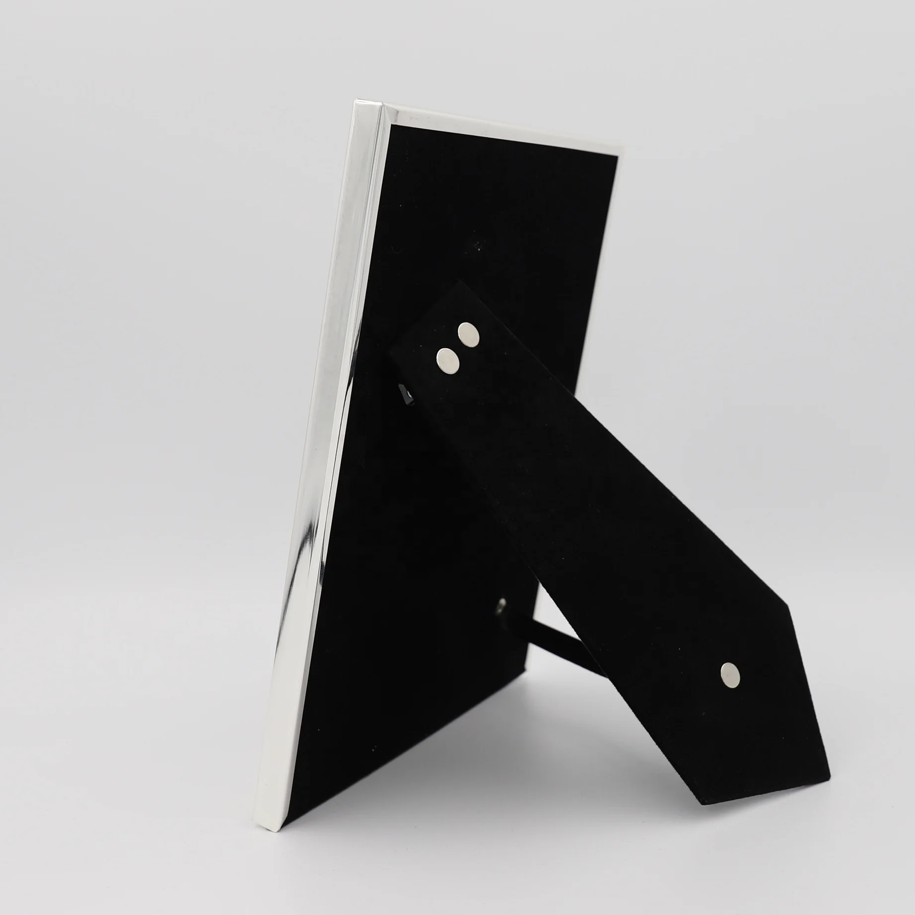 
High quality hot saling professional home rose gold picture frame iron silver plated metal photo frame 