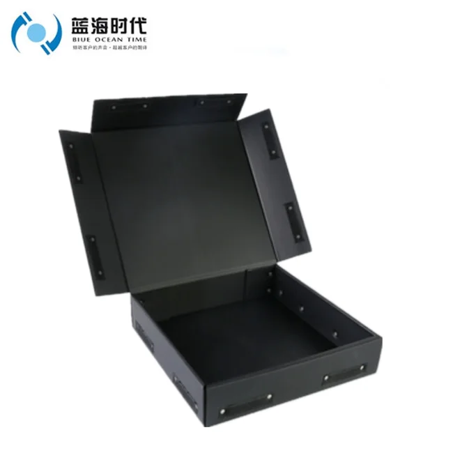 Custom PP Corrugated Plastic Cardboard Box Plastic Correx Carton Box