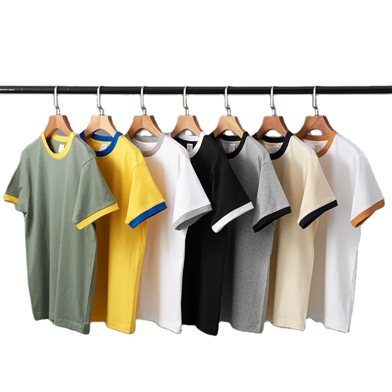 High Quality Ringer Tshirt men Heavy weight 100% Cotton wwwxxxcom t shirt size s m l xl xxl xxxl Mans t-shirt Unisex