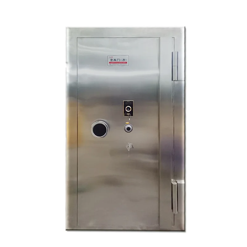Thickened door of bank vault jewelry warehouse ATM secret room security door