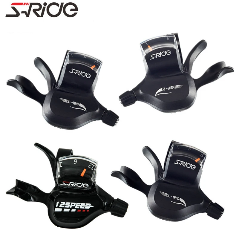 S-RIDE Bicycle Derailleur Shifter Transmission Left 3 Speed Right 7/8/9/10/11/12 Speed Mountain Road Cycling Bike Parts