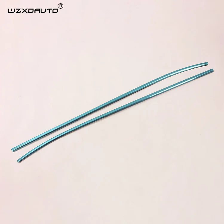 WZXD New Arrival Stainless Steel Car Window Frame Trims For Kia K2 Rio 2011-2016 16pcs