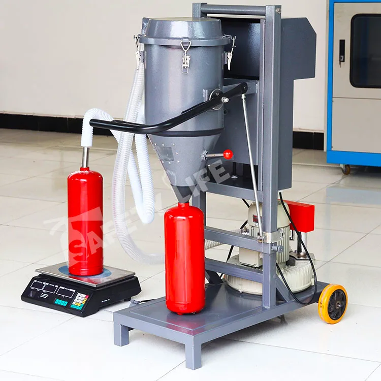 Filling Machine Foam Co2 45 kg Fire Extinguisher Pressure Testing Equipment