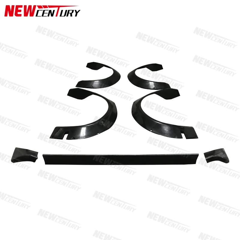 Widened wheel arch tail for Dodge Challenger LB performance style resin fiber material