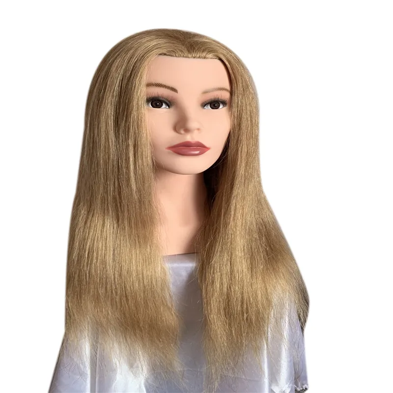 Обучение манекен голова для парикмахерской практика человеческих