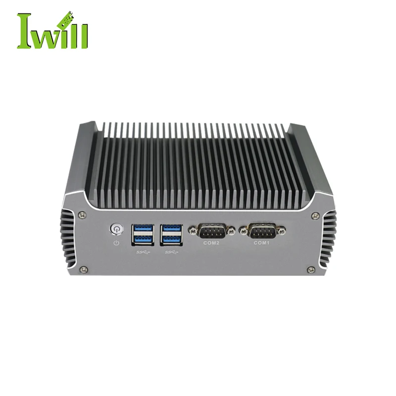 Тонкий клиент безвентиляторный мини-ПК Intel Core i5-5200U Dual core dual ethernet процессор Мини промышленный