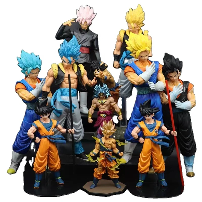 Hot Selling Model Collection Toy Anime Dragon Z Goku Vegetto Vegeta Anime Action Figure