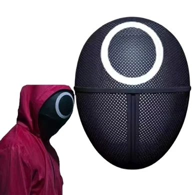 The Mask Squid-Game Toy Movie Masque Korean Korea Halloween Face Boss  Mascara Squid Game