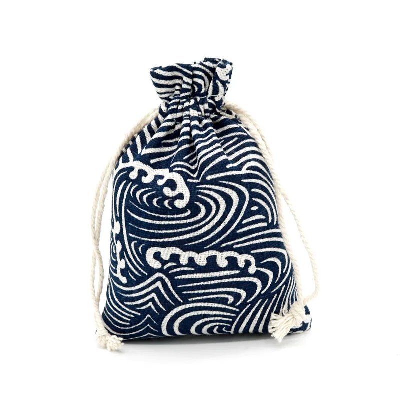 Factory Outlet Eco Organic Cotton Draw String Bag Logo Small Gift Drawstring Bag Customized Storage Jewelry Necklace Ring Bags