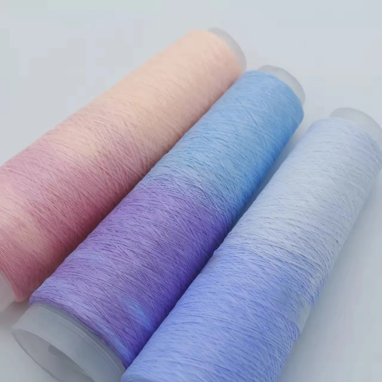 New Product thermochromic color change yarn thread recycled pet bottle yarn 100%recycled yarn for socks